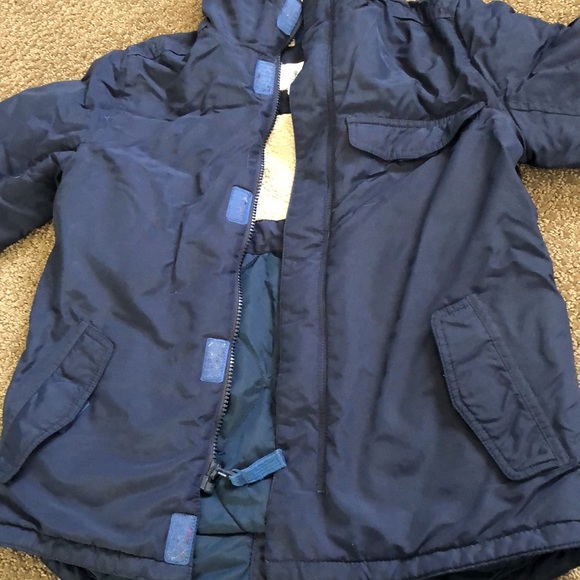 Kid’s Winter Jacket - Navy Blue - Picture 10 of 12
